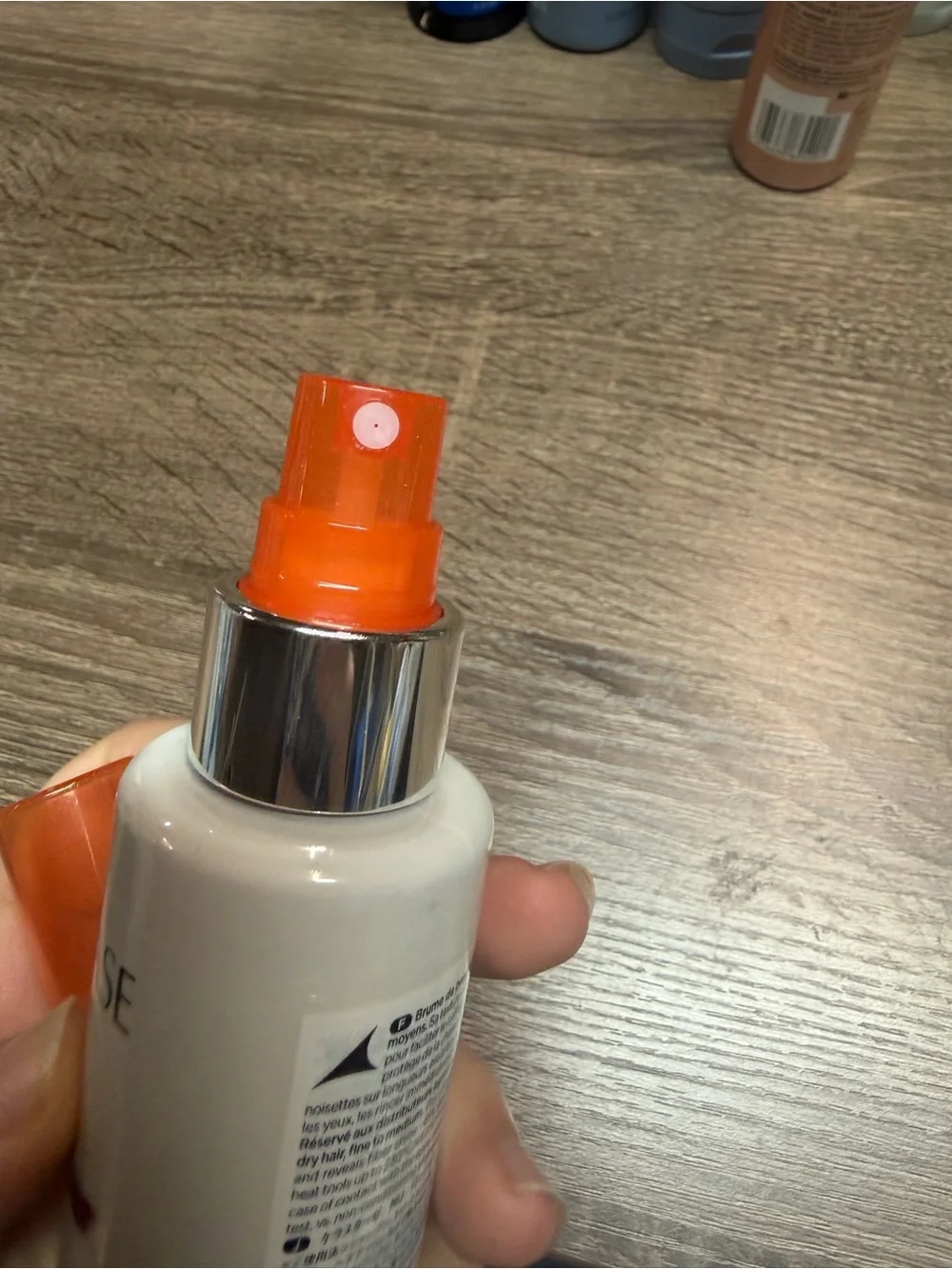 Nutritive K Thermique Leave-In Heat Protectant (White & Orange)